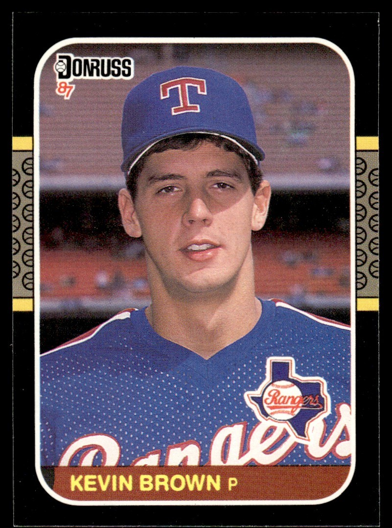 1987 Donruss Kevin Brown Rookie #627