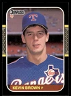 1987 Donruss Kevin Brown Rookie #627