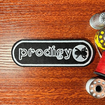 The Prodigy Band Patch Electro Punk Rock Techno Embroidered Iron On 1.25x3.6''