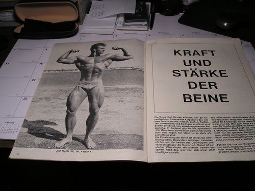 4 BODYBUILDING MAGAZINES 2 BRITISH, 1 U.S. 1 GERMAN RARE ARNOLD S BONUS! LOT #60 - Picture 11 of 11