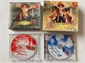 Shenmue II First Limited Edition Dreamcast Complete Strategy Book Flyer Set Sega