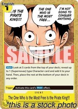 The One Who Is the Most Free Is the Pirate King!!! [OP13 - OP13-116] Uncommon NM