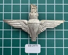 WW2 Kings Crown Parachute Regiment Lugged Cap Badge EB-2475