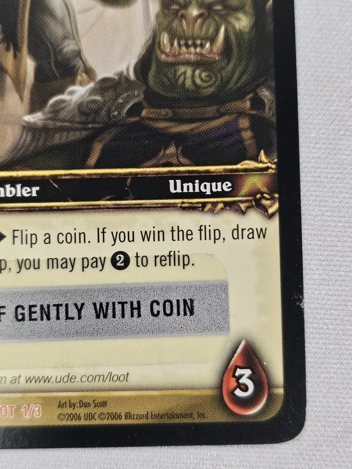 World Of Warcraft CCG - Landro Longshot - Legendary Loot Card Unscratched 2006 - Image 3 of 4