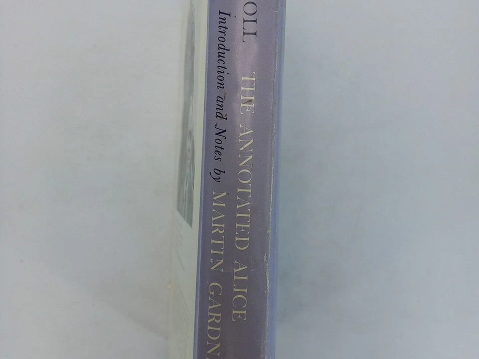 The Annotated Alice -Alice in Wonderland, Thru Looking Glass illustr 1960 HCDJ - Image 2 of 4