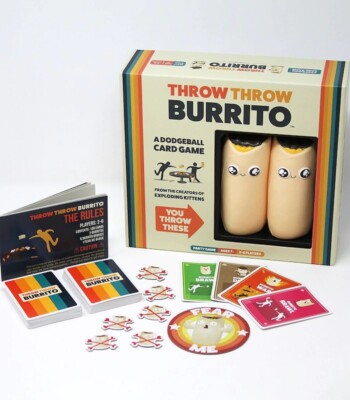 Throw Throw Burrito - A Dodgeball Card Game by Exploding Kittens
