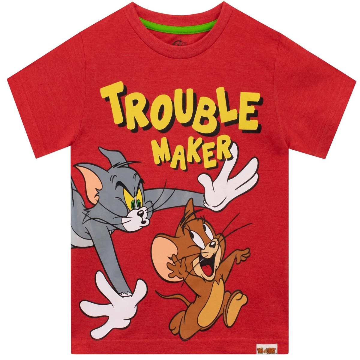 Tom and Jerry T Shirt Kids Boys Baby 12 24 Months 2 8 Years Short Sleeve T Shirt