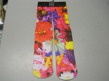 ODD SOX WILD FLOWERS Unisex Mid Calf Crew Socks New