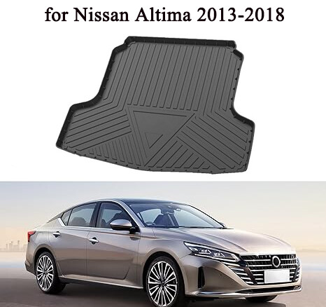 Rear Cargo Trunk Liner Cover Floor Mat Carpet fit for Nissan Altima 2013-2018