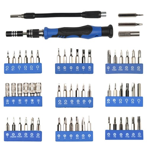 60X Computer Repair Kit Set Tool Laptop PC Precision Screwdriver Torx Smartphone - Picture 11 of 12