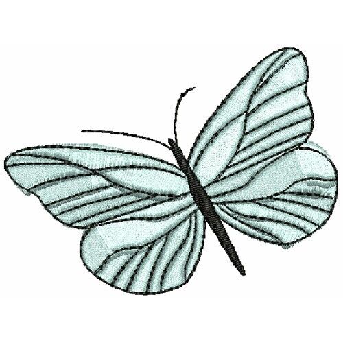 Embroidery Design Set - Butterflies(1) - 12 Designs - 9 Formats - USB Stick - Picture 3 of 14