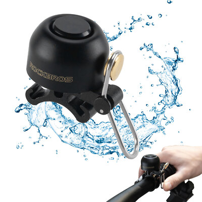 ROCKBROS Wasserdicht Fahrradklingel 100dB Laut MINI Glocke Bike Bell MTB/Rennrad