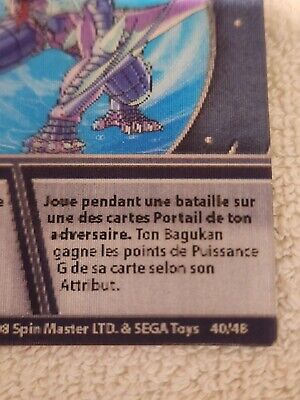 Bakugan Series 8 - 39/48N Blue Ability Card - Trap Slam