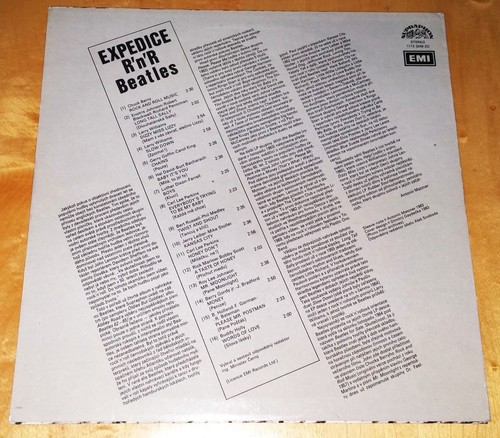 The Beatles Expedice R’n’R Beatles vinyl Stereo-CZECHOSLOVAKIAN Supraphon - Picture 2 of 3