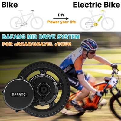 Bafang 48V 750W Mid Drive Motor Bicycle Electric EBike Conversion