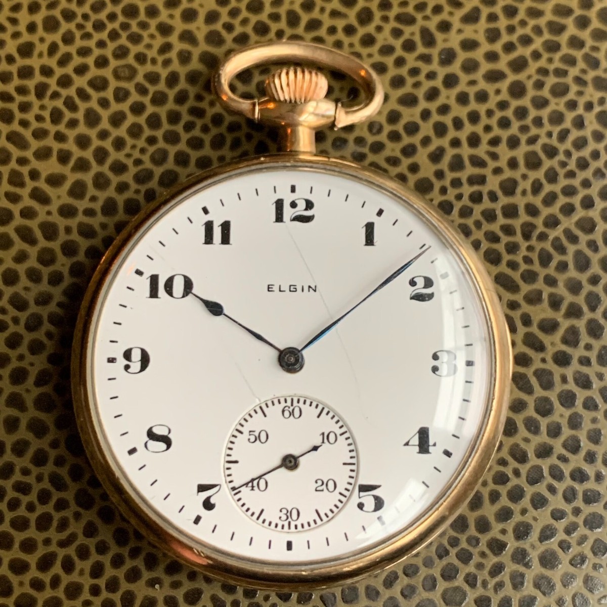 14k Gold Filled 1921 Elgin Pocket Watch Clearance Elgin Natl