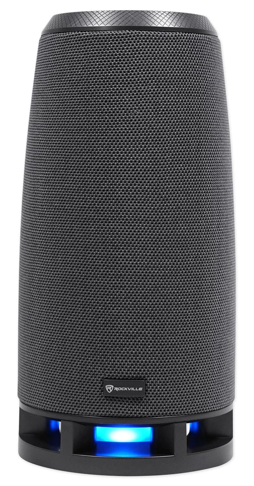 Altavoz portátil Bluetooth Rockville RockShip 50 vatios con luces LED + radio/USB/AUX Foto 4 de 4