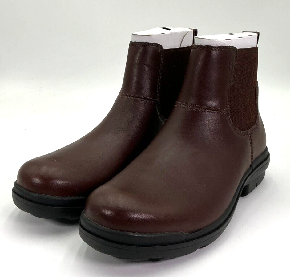 UGG Hapsburg Women's Size 9.5 Brown Leather Chelsea Boots
