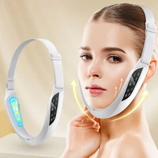 Electric V Face Lifting Beauty Device EMS Micro-current Firming Facial Massager