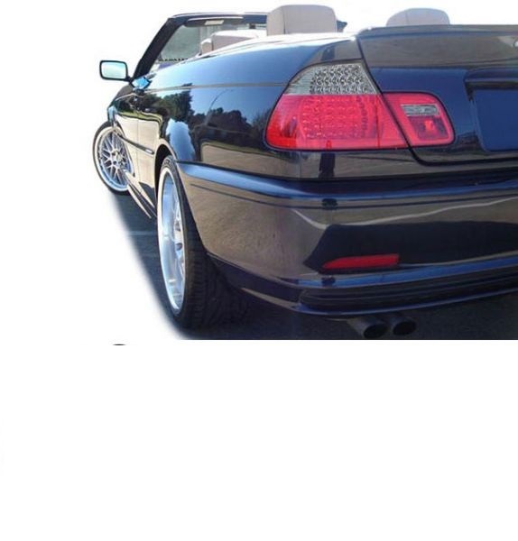 Optiques arrière LED teintés finition premium pour BMW E46 Cabriolet phase 1