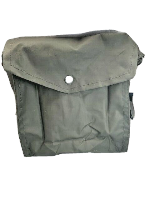 Shoulder Bag Adjustable Strap Messenger 5L Supergrade VTG 80s Olive Green PVC-image