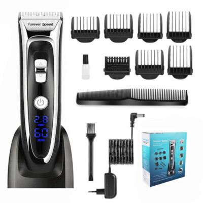 Revahs ClipperOne – Professionelle Haarschneidemaschine Mit Keramikklingen, 7200 U/min, 240 Min. Akku, LCD-Display