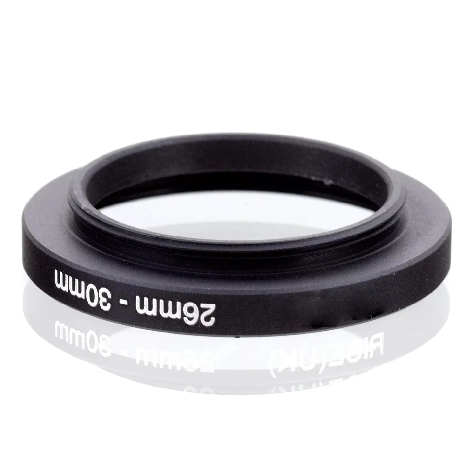 26mm to 30mm 26-30 26-30mm26mm-30mm Stepping Step Up Filter Ring Adapter - Image 3 of 3