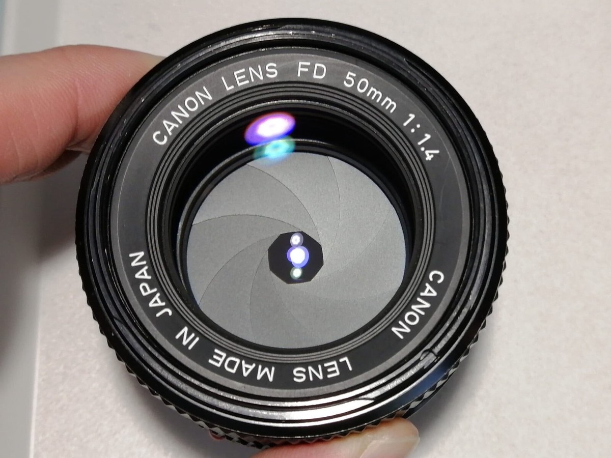 CANON NEW FD 50mm F1.4 MF NFD Lens [Optical Near Mint,Tested