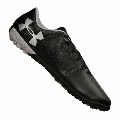 under armour black turf shoes