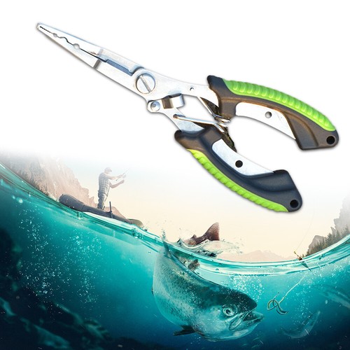 Fishing Pliers Stainless Steel Fishing Hook Remover Fishing Line Cutter Scissors
