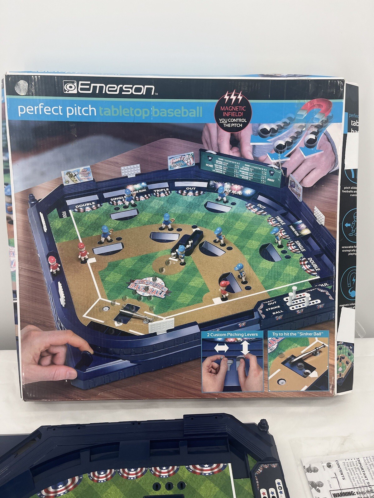 Sharper Image Perfect Pitch Tabletop Baseball Game