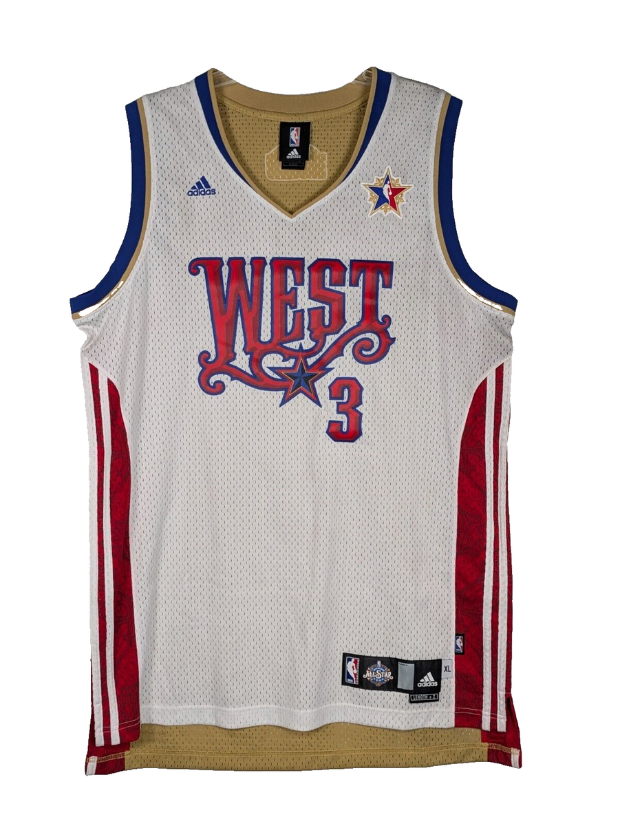 Allen Iverson 2008 All Star Jersey XL West 3 Denver Nuggets Allen Iverson 2008 All Star Jersey XL West 3 Denver Nuggets