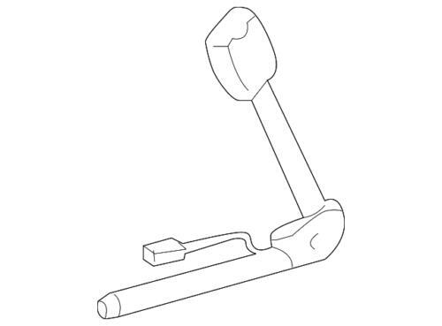 Kit de cinturón de seguridad lado pasajero para GM Buick LaCrosse 2005-2007 (N/P 89024258)