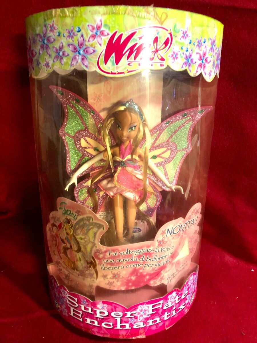 Witty Toys Winx Club Friends Forever Flora Fate Barbie Doll Toy figure  Mattel