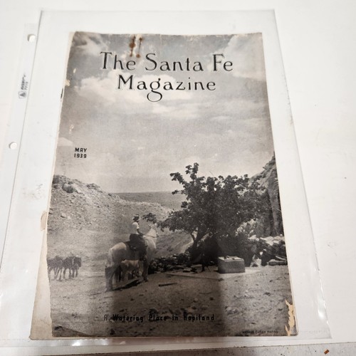 VTG The Santa Fe Magazine Atchison Topeka Employee ATSF May 1939 Incomplete BH - 第 1/3 張圖片