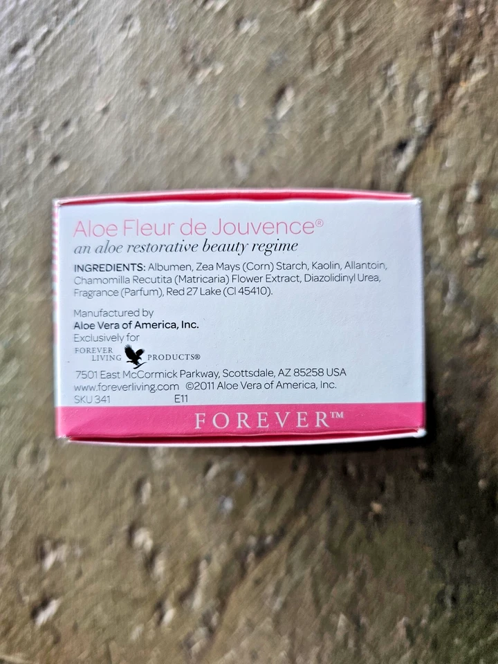 Forever Living Mask Powder Aloe Vera Fleur de Jouvence For Sensitive Skin - Image 3 of 4