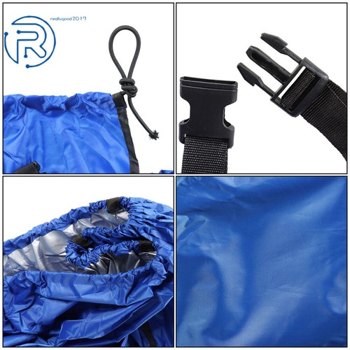 High Quality Blue Boat Cover 12ft L Beam Width Up to 56 inch 210D Fit For Jon - Afbeelding 9 van 9
