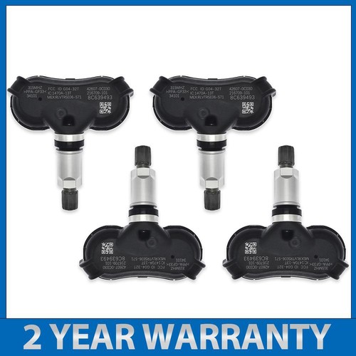 4PCS 42607-0C030 315 Tire Pressure Sensor For 06-20 TOYOTA Tundra Sienna Sequoia