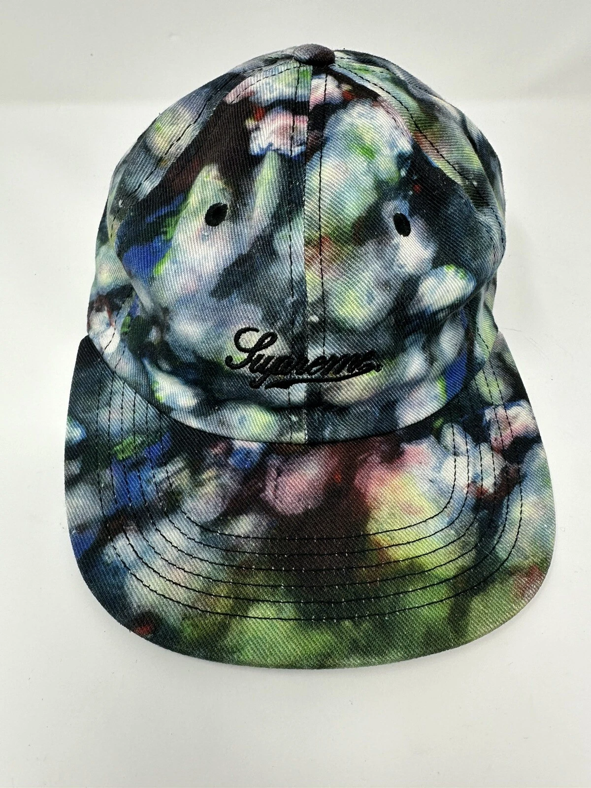 Casquette de camp 6 panneaux Supreme Liberty Twill FW15   Noir   Occasion