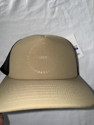 NWT Vuori Inspired Foam Trucker Hat The Rise The Shine Trucker Hat – Black Trucker Hat – Vuori main image 4