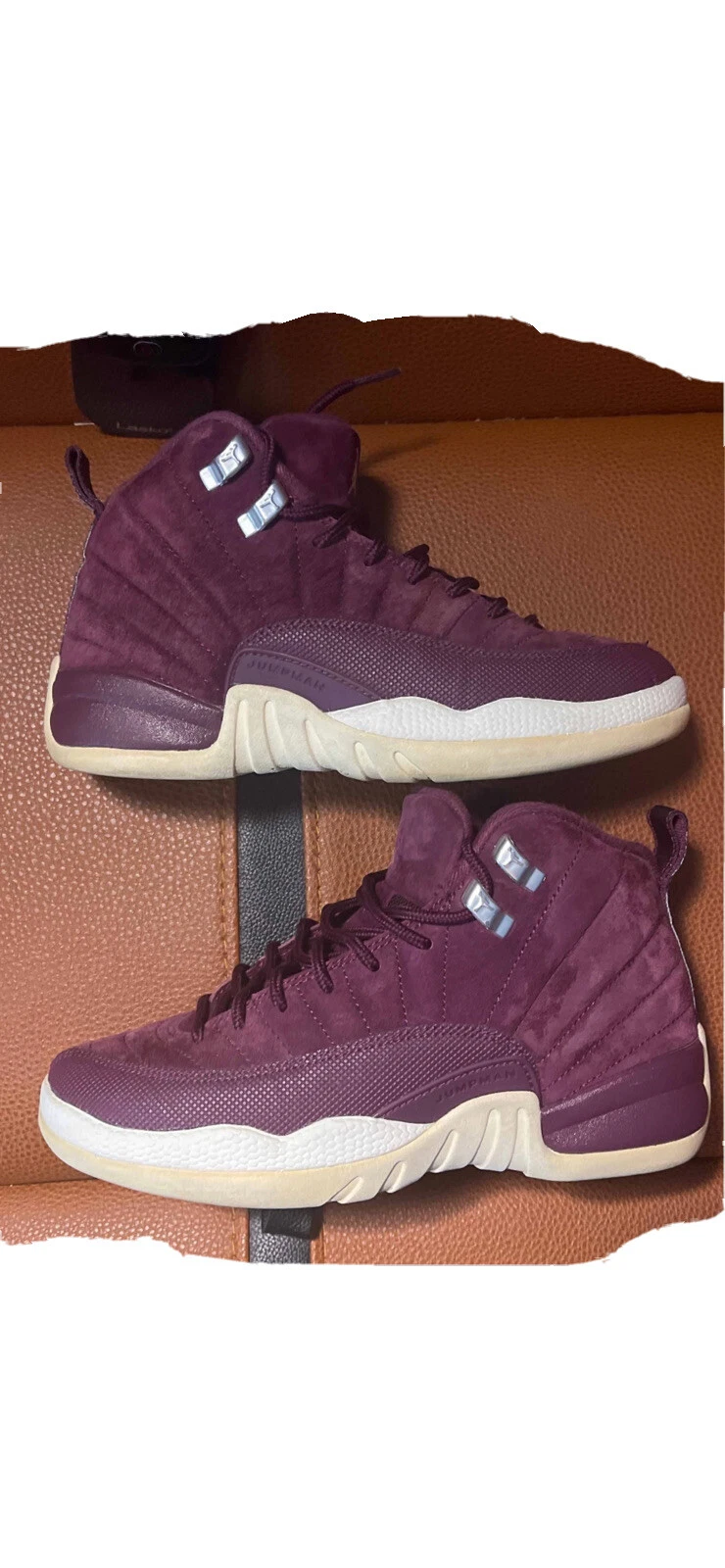 jordan 12 bordeaux taglia 4 5