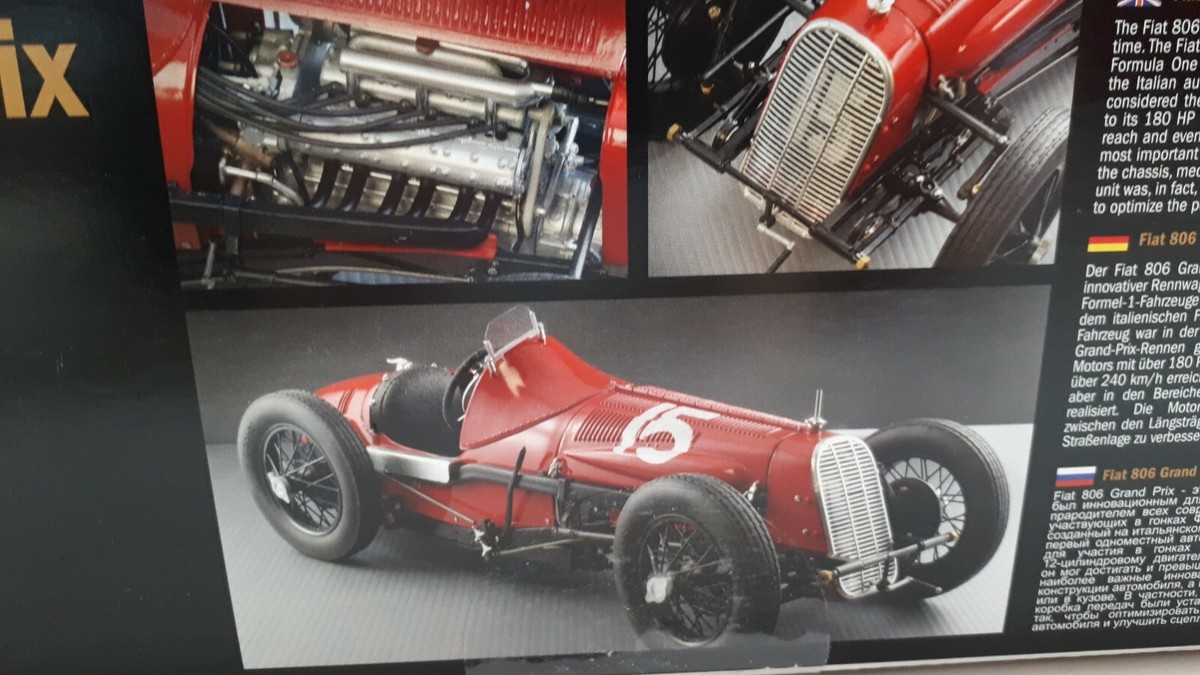 FIAT 806 GRAND PRIX in 1:12 scale | not Doyusha Protar