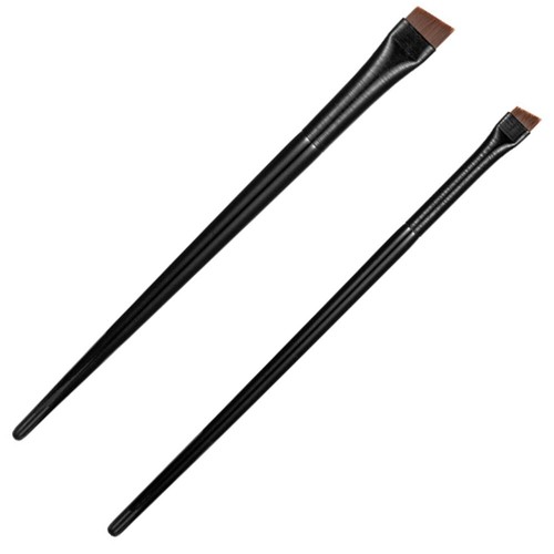 3 Sets Eyebrow Powder Brush Woman Travel Makeup Brushes Eyeliner Flat Tool