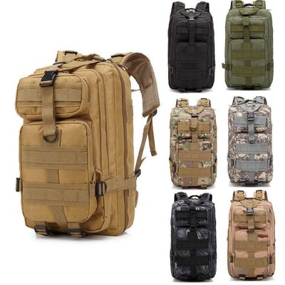 30l outdoor neutral adjustable military tactic backpack rucksacks hiking travel