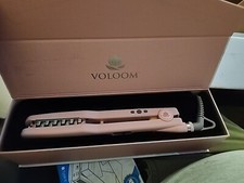 Voloom 2.0 Hair Volumizing Iron 1" Medium Hair Pink New Open Box