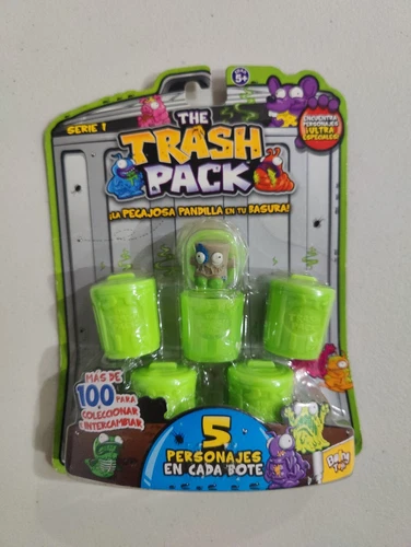 The Trash Pack Series #1 The Gross Gang in your Garbage 5 trashies D