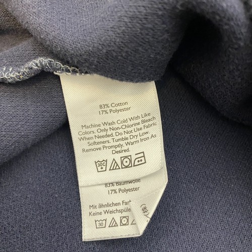 Eddie Bauer Sweater Mens XL Blue Quarter Zip Pullover Knit Outdoor Golf Office - Picture 8 of 12