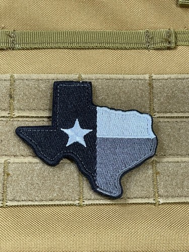 Texas Flag Patch Tactical Military Morale Hook Loop backed - Picture 16 of 29