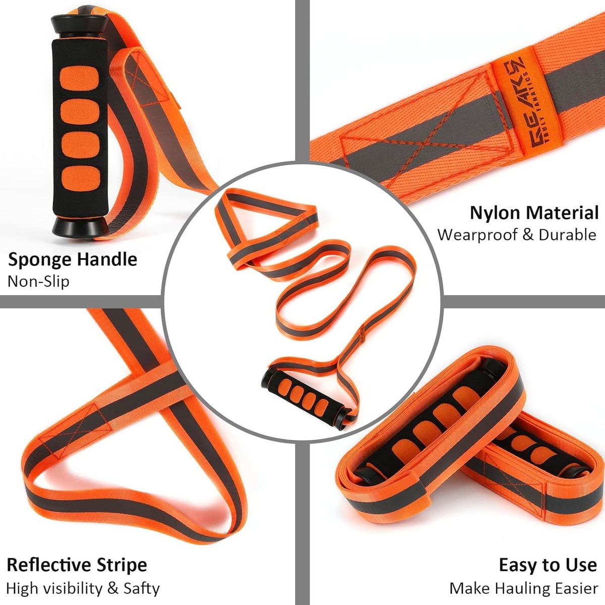 Harnais De Chasse Hunters Specialties Deluxe Cerf – Orange Réglable HS-02019