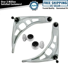 Front Lower Control Arms w/ Bushings Pair Set NEW for BMW 3 Series E46 2WD